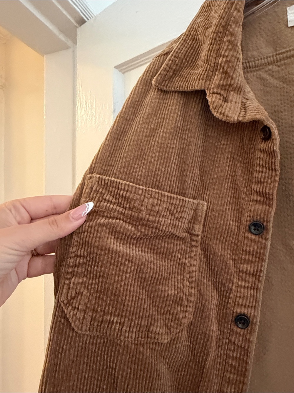 Taylor Stitch The Utility Shirt in Bourbon Corduroy XL - Picture 5 of 7